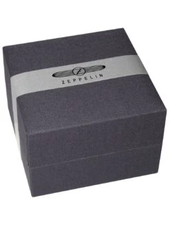 Zeppelin 7668-3 Herrenuhr Automatik GMT LZ126 Los Angeles Dunkelblau -Mode Zubehör Geschäft 353