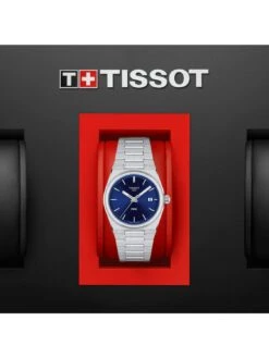 Tissot T137.210.11.041.00 Damenuhr PRX 35 Mm Blau -Mode Zubehör Geschäft 359129790840 5