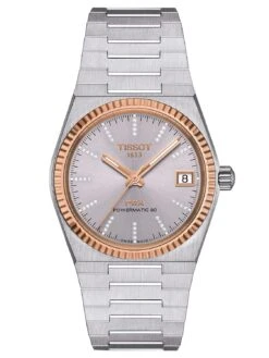 Tissot T931.207.41.336.00 Damenuhr Automatik PRX Powermatic 80 Roségold