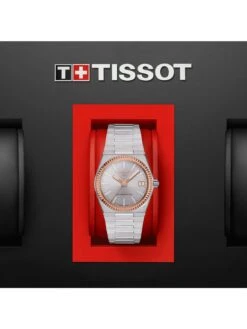 Tissot T931.207.41.336.00 Damenuhr Automatik PRX Powermatic 80 Roségold -Mode Zubehör Geschäft 359129793174 5