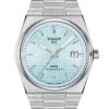 Tissot T137.407.11.351.00 Herrenuhr Automatik PRX Powermatic 80 Hellblau
