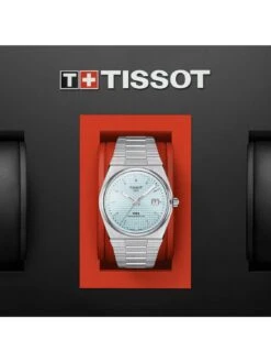 Tissot T137.407.11.351.00 Herrenuhr Automatik PRX Powermatic 80 Hellblau -Mode Zubehör Geschäft 35994231 5