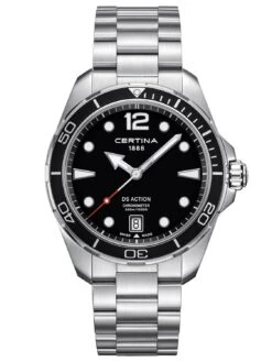 Certina C032.451.11.057.00 Herrenuhr DS Action Stahl/Schwarz