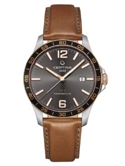 Certina C033.807.26.087.00 Herrenuhr Automatik DS-8 Braun/Grau