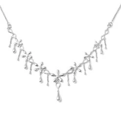 Lucy Q Halskette, Ca. 50 Cm, 925 Silber Rhodiniert Ca. 23,81g -Mode Zubehör Geschäft 3883823 5