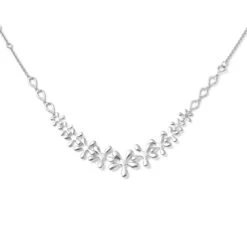 Lucy Q Halskette, Ca. 50 Cm, 925 Silber Rhodiniert Ca. 23,81g -Mode Zubehör Geschäft 3883823 6