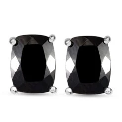 Schwarzer Spinell Im 4er-Schmuckset, Edelstahl Ca. 44,31 Ct -Mode Zubehör Geschäft 4385485 7