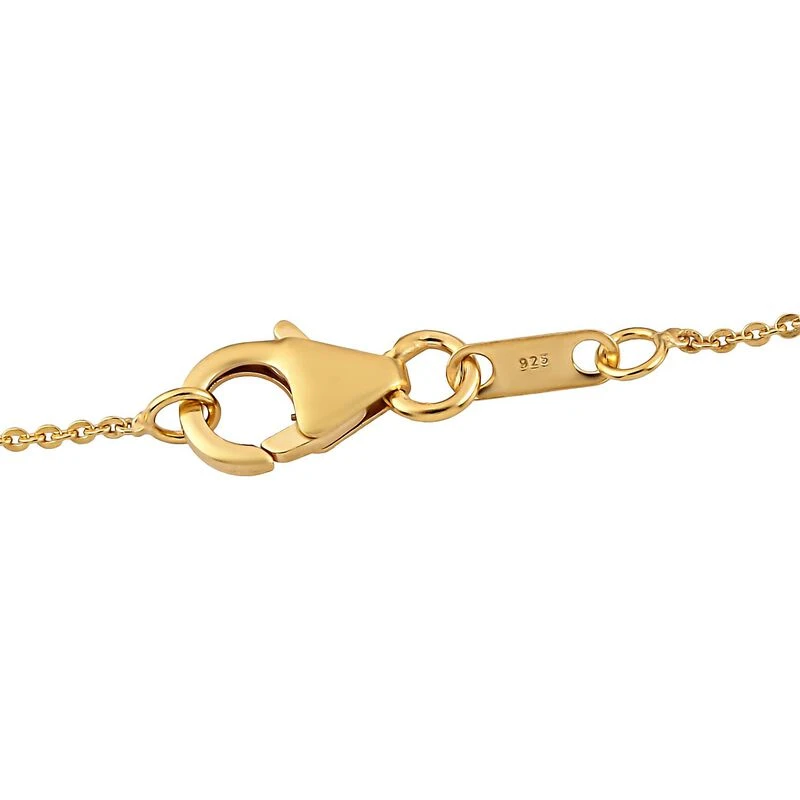 AA Rubellit Anhänger Mit Kette, 925 Silber Gelbgold Vermeil Ca. 2.10 Ct 6 AA Rubellit Anhänger Mit Kette, 925 Silber Gelbgold Vermeil Ca. 2.10 Ct – Bild 6