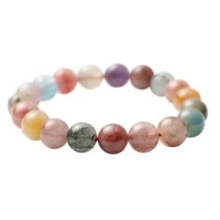 Multi Rutil Quarz Armband, 18 Cm, Ca. 210.00 Ct