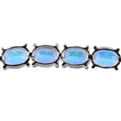 Merkur Mystisches Topas Armband, Ca. 19 Cm, 925 Silber Platiniert Ca. 24.30 Ct -Mode Zubehör Geschäft 7257760 2