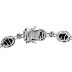 Boulder Opal Triplette Armband, Ca. 19 Cm, 925 Silber Platiniert Ca. 15.80 Ct 8 Boulder Opal Triplette Armband, Ca. 19 Cm, 925 Silber Platiniert Ca. 15.80 Ct -Mode Zubehör Geschäft 7267686 3