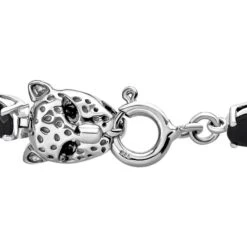 Schwarzer Spinell Armband Ca. 20 Cm 925 Silber Platiniert Ca. 36,70 Ct 8 Schwarzer Spinell Armband Ca. 20 Cm 925 Silber Platiniert Ca. 36,70 Ct -Mode Zubehör Geschäft 7269098 3