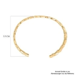 Goddess Armreif Ca. 16.5-19.0 Cm, Goldfarben -Mode Zubehör Geschäft 7337027 5