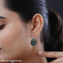 Royal Bali Kollektion - Abalone Muschel Ohrringe 925 Silber Ca. 2.00 Ct -Mode Zubehör Geschäft 7537236 2