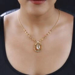 Prasiolite, Mehrfach-Turmalin Halskette Ca. 45 Cm 925 Silber Vergoldet Ca. 10.49 Ct -Mode Zubehör Geschäft 7596068 2