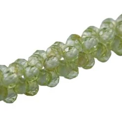 Natürliche Peridot-Halskette, Ca. 50 Cm, 925 Silber Rhodiniert, Ca. 90.00 Ct -Mode Zubehör Geschäft 7598871 4