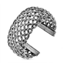 Royal Bali Kollektion - 925 Silber Armreif Ca. 19 Cm Ca. 68,87g -Mode Zubehör Geschäft 7614713 3